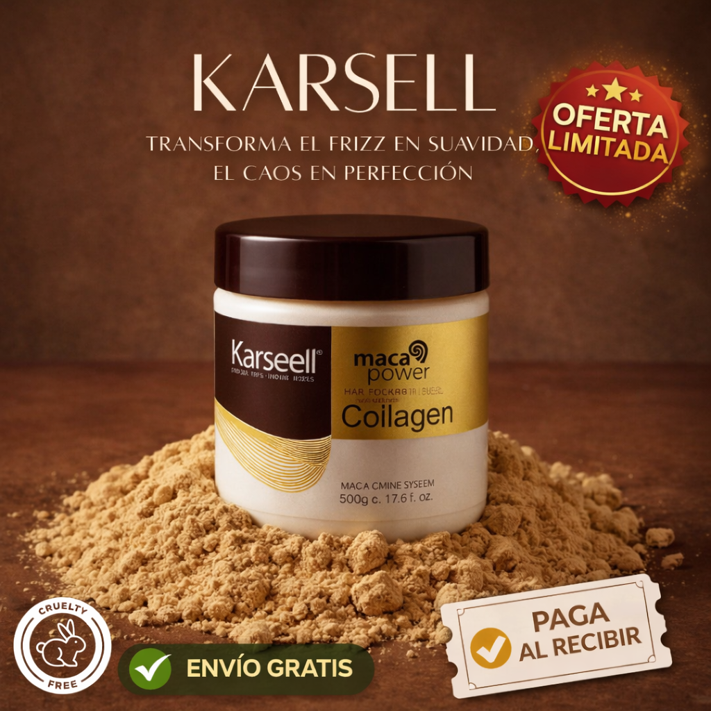 ✨ Karseell Botox Capilar Hidratación y Reparación Intensiva ORIGINAL🔥