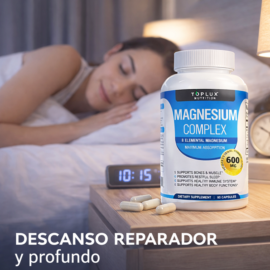 Magnesium Complex – Recupera tu energía y bienestar desde adentro