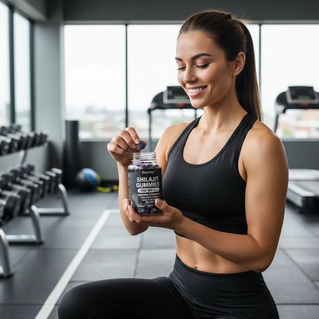 Shilajit Gomitas - Energía, Fuerza Real y Vitalidad