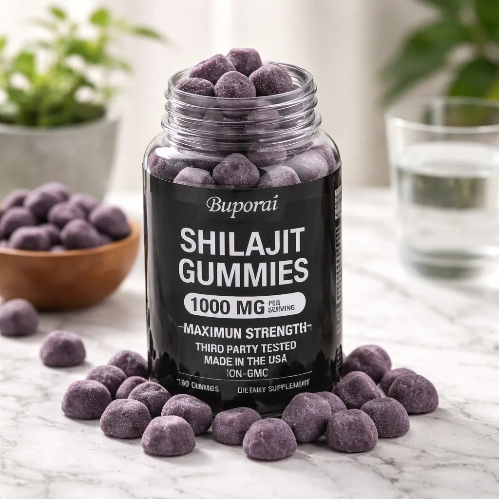 Shilajit Gomitas - Energía, Fuerza Real y Vitalidad