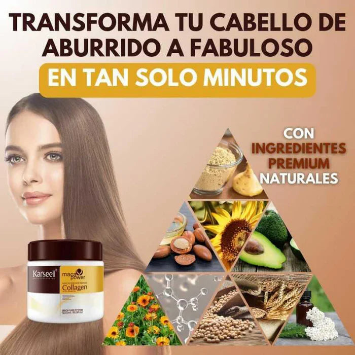✨ Karseell Botox Capilar Hidratación y Reparación Intensiva ORIGINAL🔥