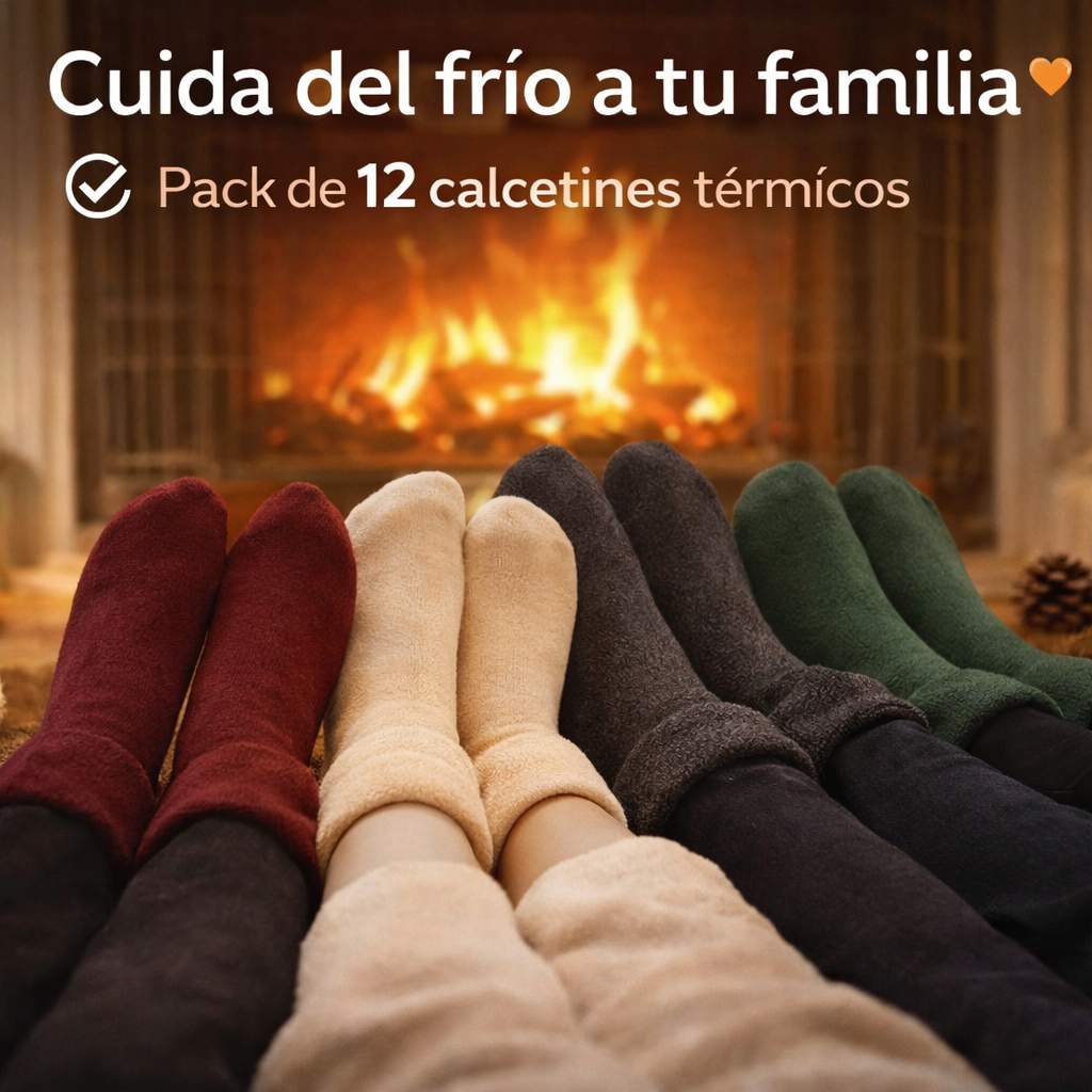 🧦Pack 12 Calcetines de Polar Premium  🐻✨