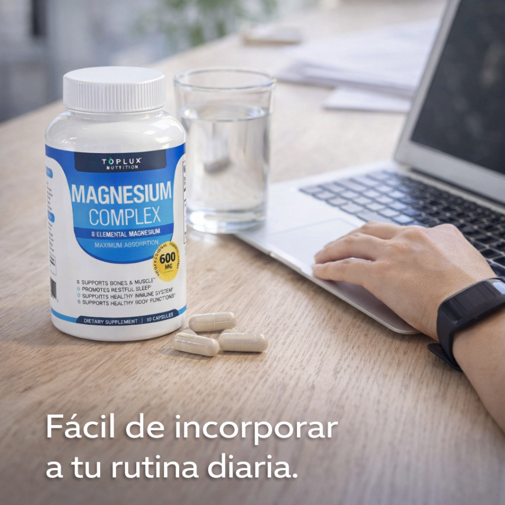 Magnesium Complex – Recupera tu energía y bienestar desde adentro